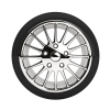 Wheel with Winter Tire